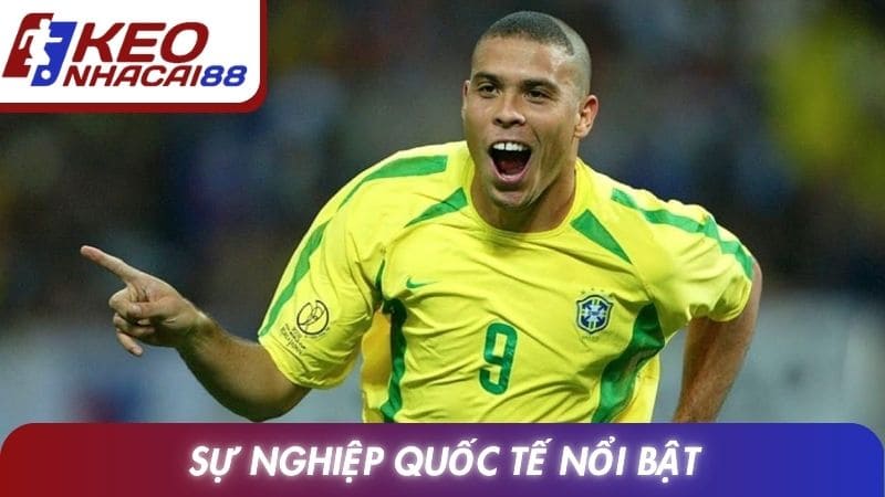 Sự nghiệp quốc tế nổi bật của cầu thủ